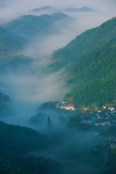 四明山云海