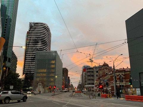 澳大利亚城市建筑街景