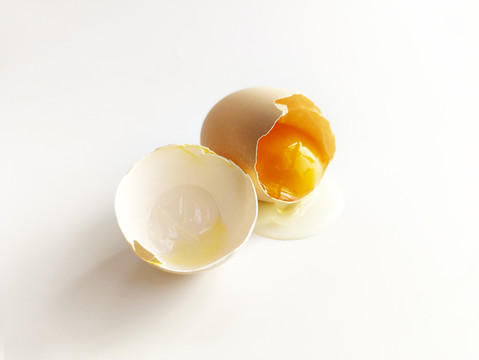 散养土鸡蛋蛋壳蛋黄