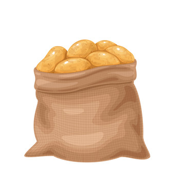 麻袋装土豆插图