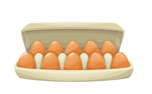 十颗鸡蛋盒装插图