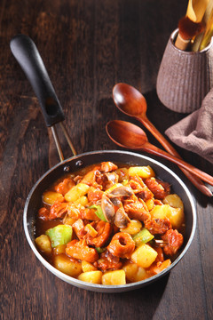 鸡腿土豆