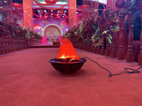 中式婚礼火盆