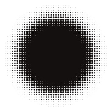 圆点镂空图案