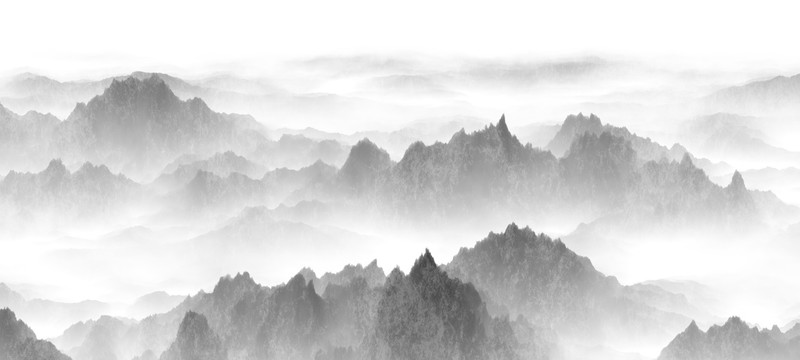 意境山水画