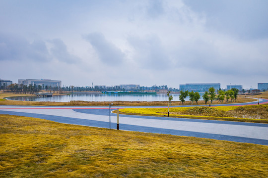 四川天府机场莲花湖