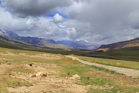 甘肃走廊南山风光