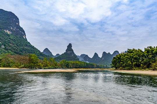 广西桂林漓江景区风光