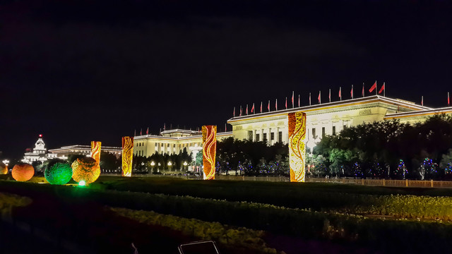 人民大会堂夜景