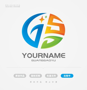 G字母S字母D字母LOGO