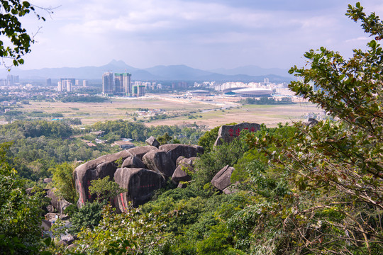 海南万宁东山岭