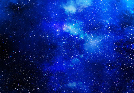 烂漫星空宇宙背景