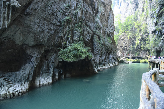 小七孔风景区碧水