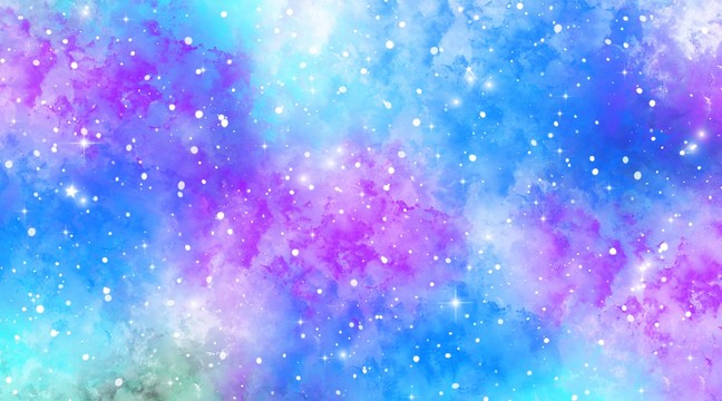唯美星空背景