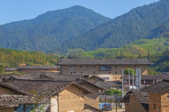 南靖土楼村坎下村