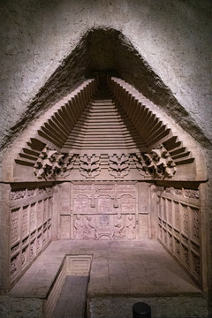 金代晚期砖雕墓
