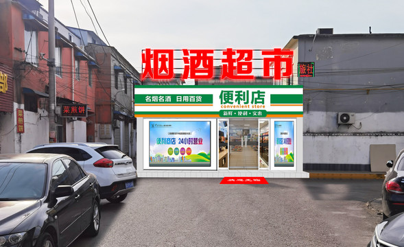 便利店效果图