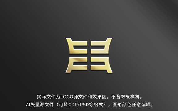 F字母鼎LOGO金融财富标志