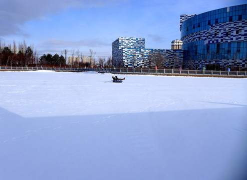 滑雪圈