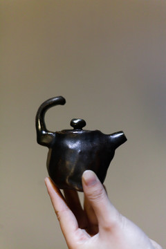 柴烧茶壶茶具器皿