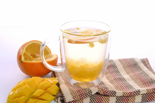 芒果橘子汁