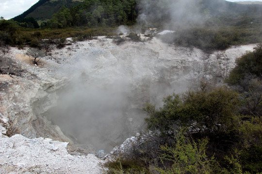 罗托鲁阿泥火山