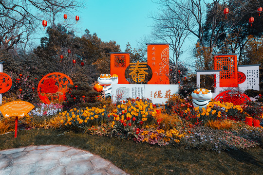 苏堤景观绿化