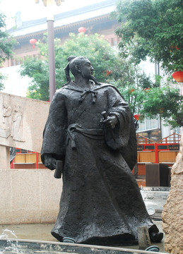 杨惠之雕塑