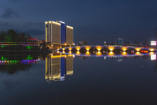 昭通城市夜景