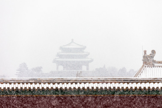 故宫雪景