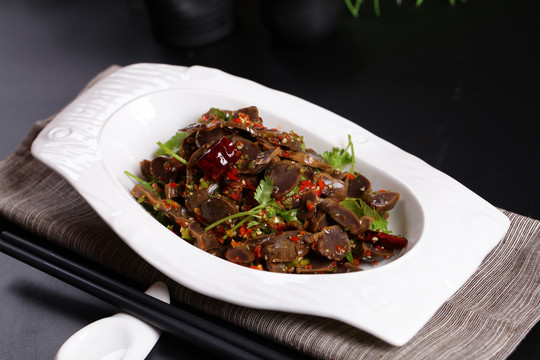 香辣鸡胗