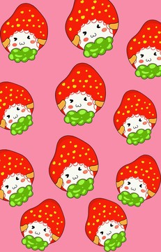 Q版水果卡通水果卡通草莓
