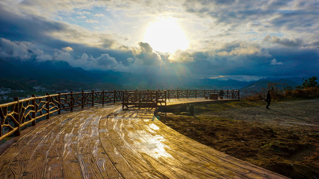 中峰观景