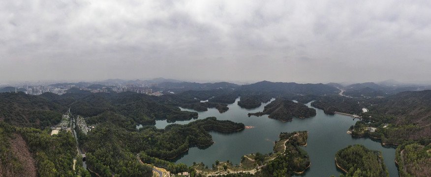 惠州红花湖全景图