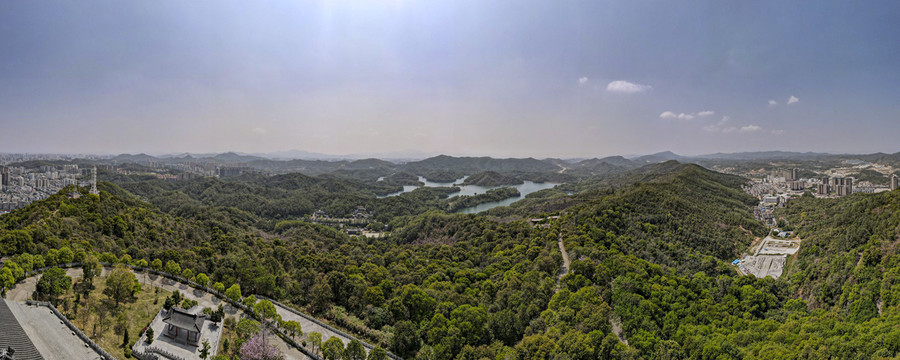 惠州红花湖全景图