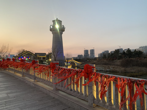 东夷小镇灯塔