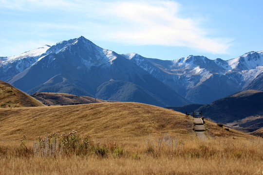 新西兰南岛城堡山