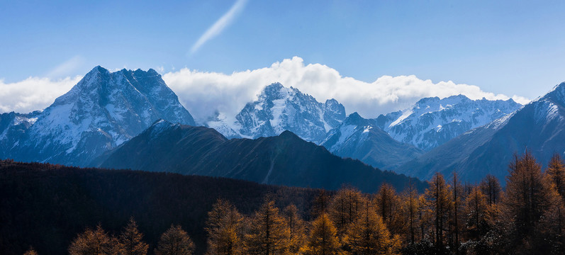 贡嘎雪山