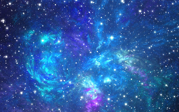蓝色星空