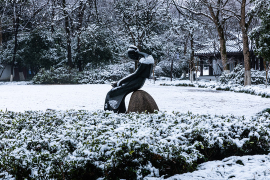 杭州曲院风荷雪韵