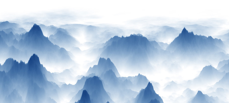 意境山水画
