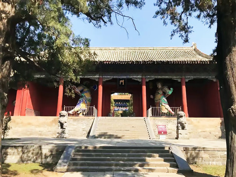 庙宇大门仿古建筑