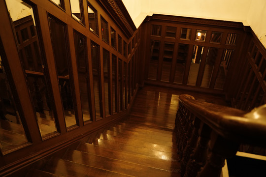 证券博物馆楼梯