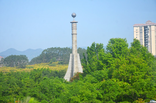 从化北回归线标志塔