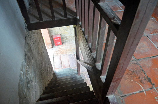 古建筑木楼梯