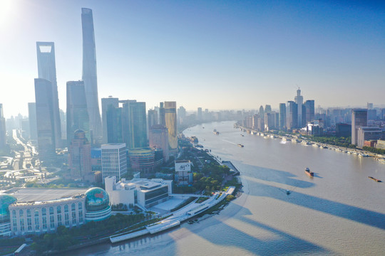 上海航拍全景风光