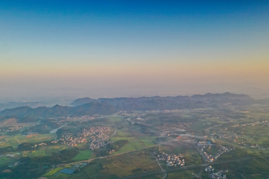 远眺江郞山