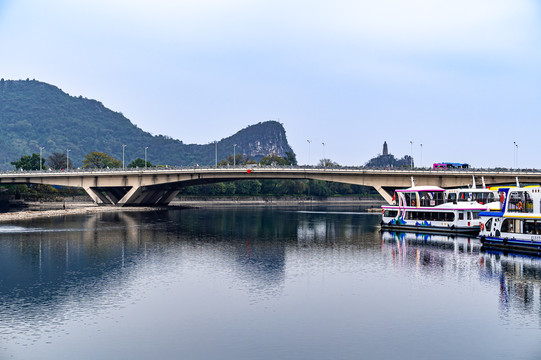 广西桂林市象山景区风光