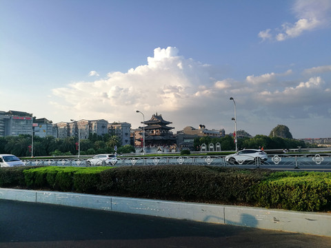 桂林市区街景