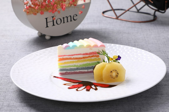 经典彩虹蛋糕